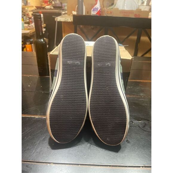 Splendid Women's Blue & Green
Striped Canvas Cap Toe Casual...size 8 - Picture 9 of 9